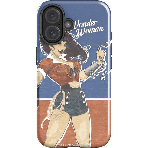 DC Comics Bombshells Wonder Woman Bombshell iPhone 16 Impact Case